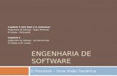 ENGENHARIA DE SOFTWARE Capítulo 2 (até item 2.2. inclusive) Engenharia de Software - Roger Pressman 6ª edição – McGrawHill Capítulo 1 Engenharia de Software.
