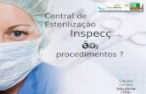 Central de Esterilização Inspecção, Que procedimentos ? Cláudia Correia João Paulo Simão 18 de Junho, de 2009.