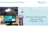 Centro de Pesquisas de Energia Elétrica Avaliação de TCs de 230 kV, Magrini Galileo SE Teresina - Chesf.