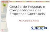 Gestão de Pessoas e Competências nas Empresas Contábeis Ana Carolina Aleixo.