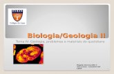 Biologia/Geologia II Tema IV- Geologia, problemas e materiais do quotidiano Magda Charrua BG II 2011/2012 COLÉGIO DA LAPA 1.