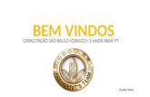 PLANO WTA CAPACITAÇÃO SÃO PAULO (OSASCO): 2 ANOS PARA PT.