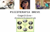 PSICOTERAPIA BREVE Cognitivo-Comportamental. Considerações Iniciais A Terapia Cognitivo-Comportamental integra técnicas e conceitos vindos de duas principais.