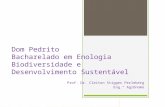 Dom Pedrito Bacharelado em Enologia Biodiversidade e Desenvolvimento Sustentável Prof. Dr. Cleiton Stigger Perleberg Eng.º Agrônomo.