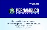 Matemática e suas Tecnologias - Matemática Ensino Médio, 3º Ano Volume da esfera.