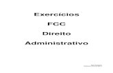 APOSTILA DE EXERCÍCIOS FCC