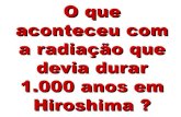 Hiroshima e Brasil em 65 anos.