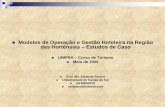 Modelos de operação e gestão hoteleira na região das hortênsias – estudos de caso   eduardo faraco