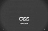 CSS - introdução - Madson Dias