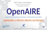 OpenAIRE: apoiando a ciência aberta na Europa - XI Jornadas APDIS