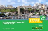 Slides sobre Programa Start-up Brasil/ MCTI - Aceleração
