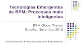 Brasilia - Tecnologias Emergentes de BPM: Processos mais Inteligentes