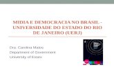 Midia e democracia no Brasil - UERJ