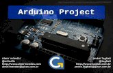 Arduino Project - Ciclo de palestras CEET Vasco Coutinho