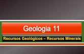 Geo 21   recursos geológicos - recursos minerais