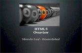 HTML 5 - Overview