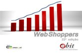 Relatório Webshoppers 22 - 1o. semestre 2010
