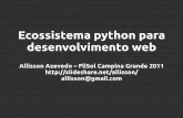 Ecossistema Python Para Web