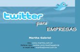 Twitter para Empresas, by Martha Gabriel