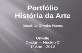Portfolio historia da arte