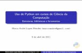 Python na Ciência da Computação - FLISOL 2011