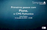 Primeiros passos com Plone, o CMS Pythonico