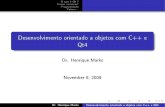 Desenvolvimento orientado a objetos com C++ e QT4 - Henrique Marks