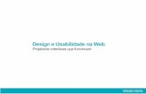 Design e Usabilidade na Web