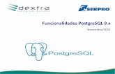 Funcionalidades das versões 9.x do PostgreSQL