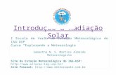 Introdução a radiação solar