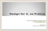 Design for x na Prática