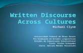 Written discourse across cultures