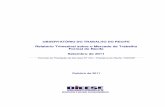 Relatório trimestral sobre o mercado de trabalho formal do recife outubro 2011 versão completa