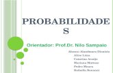 Probabilidade - Prof.Dr. Nilo Sampaio