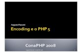 Encoding e o PHP 5