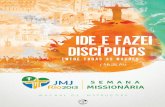 JMJ:Manual de instruções para Semana Missionária