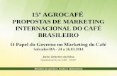 Palestra janio zeferino   agrocafe propostas de marketing internacional do café brasileiro