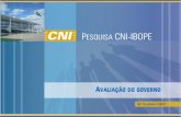Apresentação da pesquisa CNI Ibope avaliação do governo | Setembro 2012