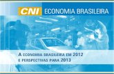 Informe Conjuntural | Economia brasileira 2012
