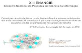 Estratégias de articulação na produção científica dos autores participantes dos anais do ENANCIB: um estudo a partir da correlação entre as redes de coautoria e redes de participação