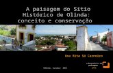A Paisagem do Sítio Histórico de Olinda: Conceito e Conservação (Ana Rita Sá Carneiro)