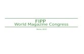 Uma visão sobre o FIPP Congress - Roma 2013
