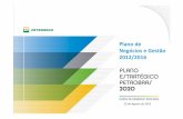 Detalhamento do Plano de Negócios e Gestão 2012-2016 - Exploração e Produção