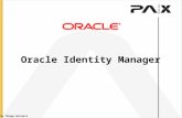 Oracle - Identity Manager