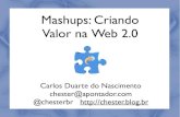 Mashups: Criando Valor na Web 2.0