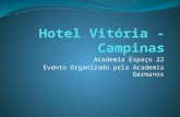 Academia Espaço 22 - Evento no Hotel Vitória - Campinas - SP