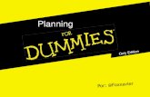 Planejamento for dummies