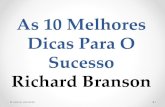 As10 melhores dicas para o sucesso