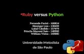 Ruby versus Python