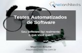 Testes Automatizados de Software